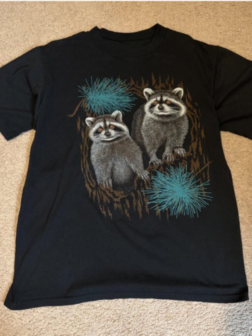 Raccoon oversized tee Unisex T-shirt
